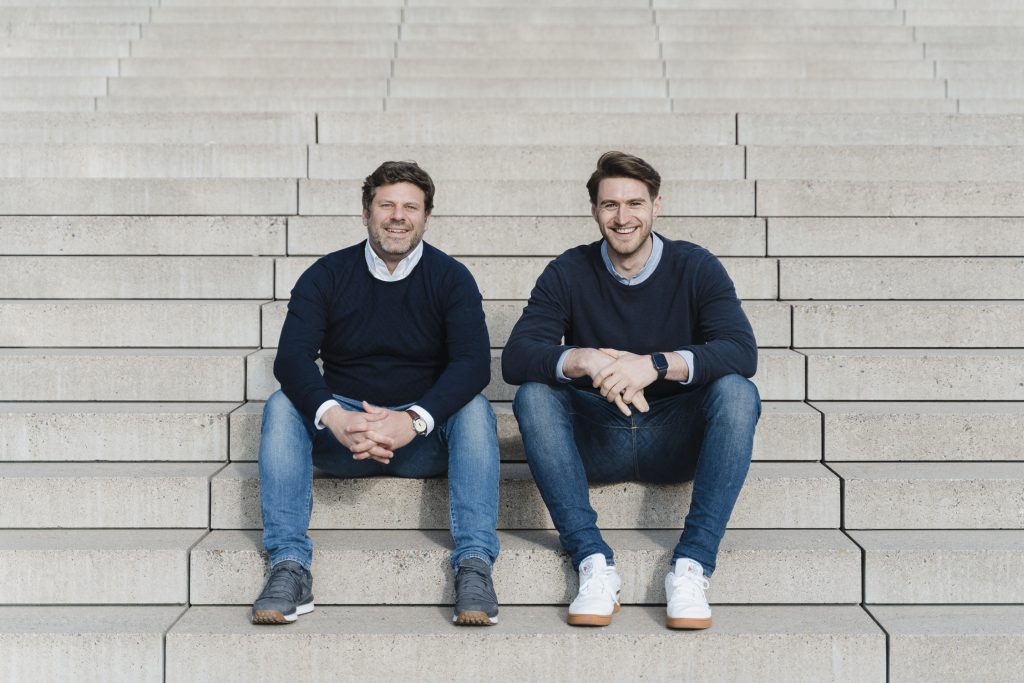 Fotoshooting David Kohlruss Regierungsviertel Marie-Elisabeth-Lüders-Haus Berlin Portrait Bewerbungsfoto Treppe